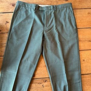 J Crew men’s Bowery pants in Olive, 36x32